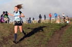 Girls under-13s North Eastern Cross Country, 2018 Northern Cross Country Champs., Wrekenton, Gateshead. Photo:  David T. Hewitson/Sports for All Pics